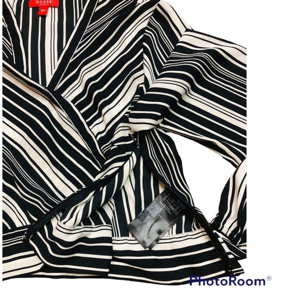 Guess Wrap-around Tie Front Top - Picture 12 of 13